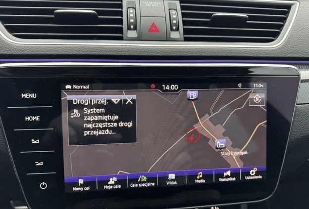 Skoda Superb cena 94900 przebieg: 206000, rok produkcji 2018 z Jeziorany małe 596